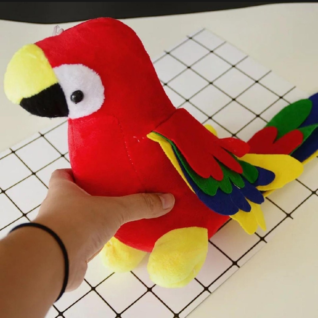 Parrot soft toy