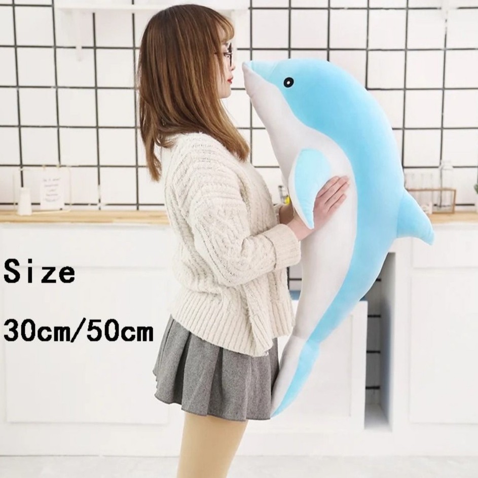 Dolphin soft plush toy